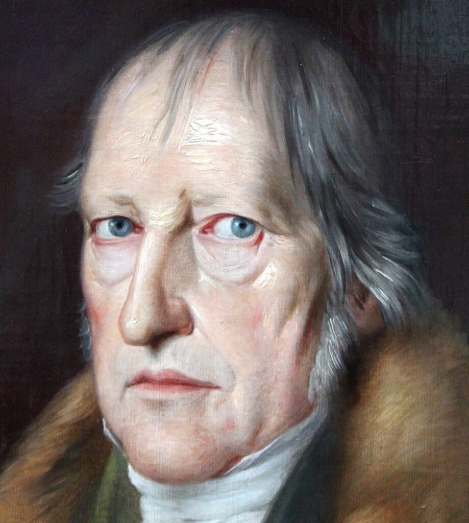 Georg Hegel, founder of dialectical science and intellectual predecessor to Marx