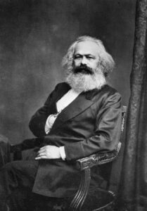 Marx, author of Marx's Theses on Feuerbach